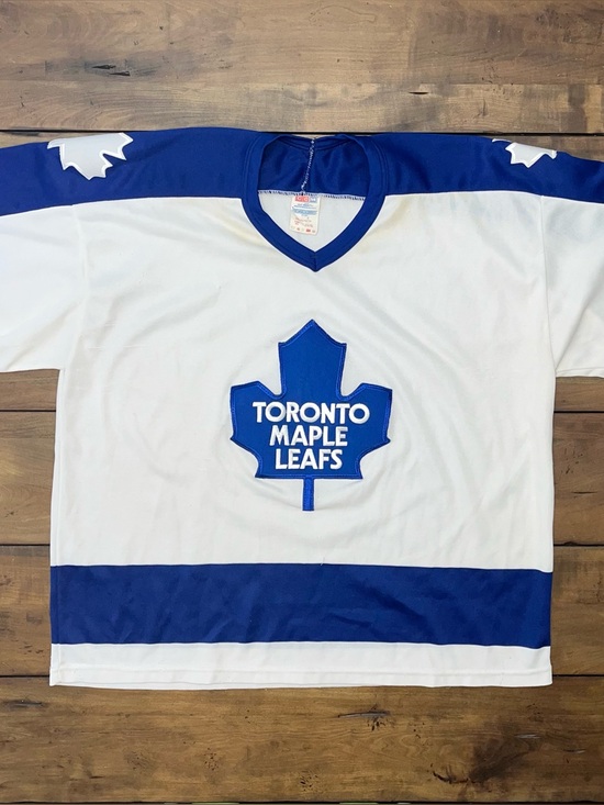 Other - Authentic Vintage 1980s Toronto Maple Leafs CCM Hockey Jersey , XL